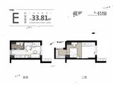 藏珑湖上公馆_1室1厅1卫 建面33平米