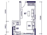 惠东国际新城_1室1厅1卫 建面37平米