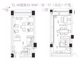 保利城SOHO中心_1室1厅1卫 建面42平米