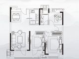 融创观澜府_3室2厅1卫 建面104平米