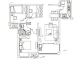 美联奥林匹克花园六期_2室2厅1卫 建面84平米