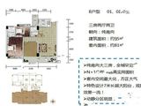 宝峰春天_95平3房单位 建面0平米