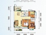 粤宇碧水湾_3室2厅2卫 建面103平米