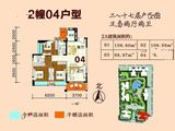 六福翡翠明珠_3室2厅2卫 建面98平米