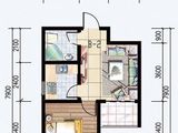 一品美城_1室1厅1卫 建面53平米