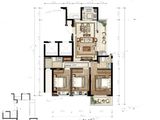 TOD国际新城_3室2厅1卫 建面123平米