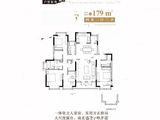 大华斐勒公园_4室2厅3卫 建面179平米