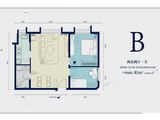 中交海河公馆_2室2厅1卫 建面85平米