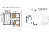 中海锦江壹号_3室2厅1卫 建面94平米