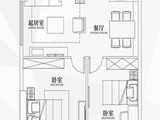 滨湖新地城_C户型户型图 建面0平米