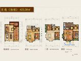 奥冠水悦龙庭_5室3厅3卫 建面423平米