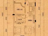 佳兆业金域天下_2室0厅1卫 建面74平米