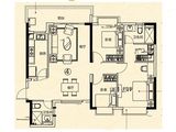 恒大龙江翡翠_3室2厅2卫 建面122平米