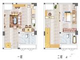 ATM公寓_2室1厅2卫 建面42平米