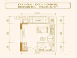 富雅国际_1室0厅1卫 建面38平米