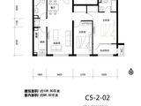 天润福熙大道_2室2厅2卫 建面106平米