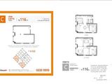 首开熙悦汇商铺_4室2厅2卫 建面116平米