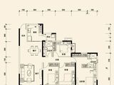 恒大御都会嘉州城_4室2厅2卫 建面160平米