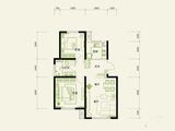 格调林泉2期_2室2厅1卫 建面91平米