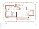 蓝光长岛国际社区_4室2厅2卫 建面133平米