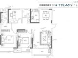 亚星福邸_3室2厅2卫 建面119平米