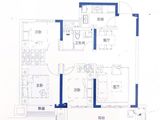 悦湖熙岸_3室2厅1卫 建面97平米