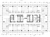 中房元泰广场_B座楼层平面 建面1200平米