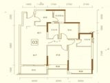 花曼丽舍_3室2厅2卫 建面105平米