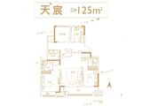 融创滨湖御园_4室2厅2卫 建面125平米