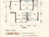 珠江帝景山庄_3室2厅2卫 建面125平米