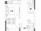 中庚香海世界三期香海湾_2室2厅1卫 建面73平米