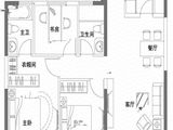 中庚香海世界三期香海湾_3室2厅2卫 建面92平米