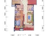 汇龙大江盛世_3室2厅2卫 建面90平米