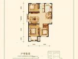 新润悦府_3室2厅1卫 建面107平米