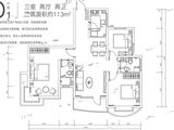 融创果岭海岸_3室2厅2卫 建面113平米