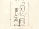 恒大城市之光_3室2厅1卫 建面116平米