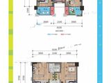 金悦汇_2室2厅1卫 建面64平米