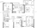 扬中恒大养生谷_4室2厅2卫 建面136平米