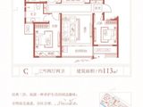 五渚河生态城新悦春晖_3室2厅2卫 建面113平米