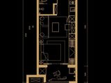 万科滨江大都会_1室1厅1卫 建面41平米