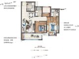 绿地绿禾名邸_3室2厅2卫 建面90平米