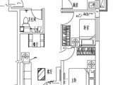 恒大中央广场_2室2厅1卫 建面79平米