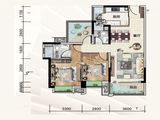 阳江钧明里_3室2厅2卫 建面96平米