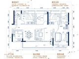 佳兆业滨江壹号_4室2厅2卫 建面125平米