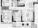 上东时代_3室2厅1卫 建面105平米