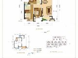 融创江南林语_3室2厅2卫 建面94平米