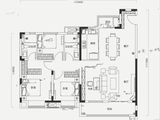 中建壹品宏泰阅江府_3室2厅2卫 建面130平米