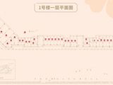 首钢蓉城里锦邻_1号楼一层平面图 建面34平米