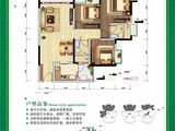 现代城_3室2厅2卫 建面110平米