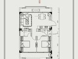 中交绿城高福小镇_2室1厅1卫 建面99平米